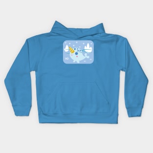 Baby Narwhal Kids Hoodie